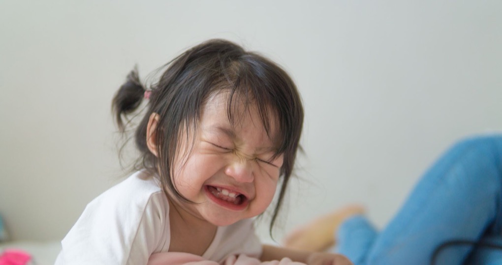 健康な歯で笑顔の子ども